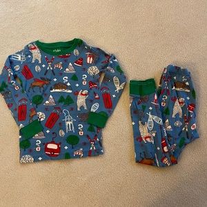 Hatley kids pajamas set, long sleeve top/pants, 5